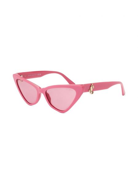 Okulary przeciwsłoneczne Jimmy Choo Eyewear różowe