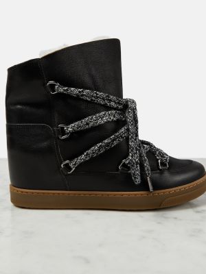 Škornji za sneg Isabel Marant črna