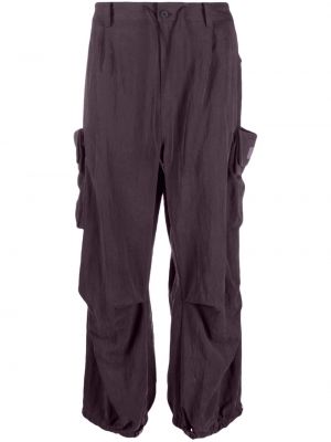 Pantaloni cargo Y-3 violet
