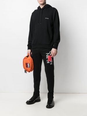 Sudadera con capucha Calvin Klein negro