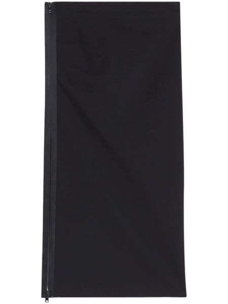 Crepe pencil skirt Lanvin sort