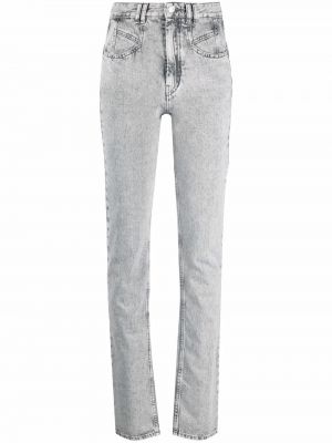 Slank skinny jeans Isabel Marant grå