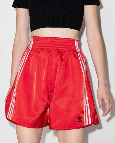 Pantalones cortos deportivos Adidas rojo