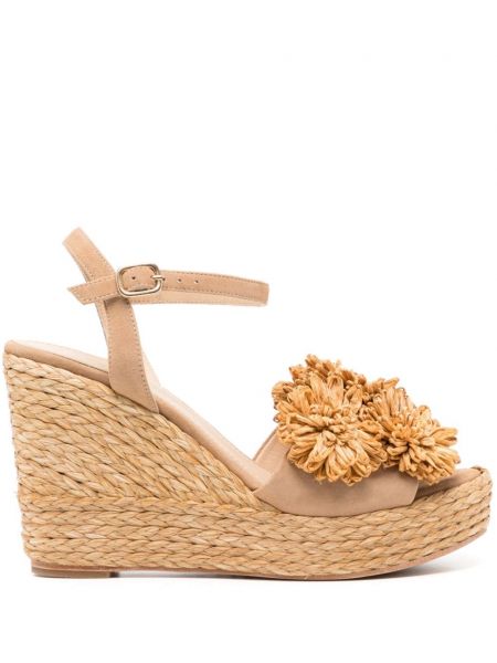 Lilleline rihmadega sandaalid Paloma Barceló beež
