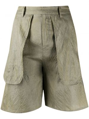 Shorts di jeans oversize con tasche Phaedo Studios verde