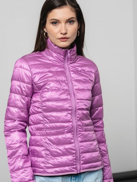 Куртка с карманами Only фиолетовая