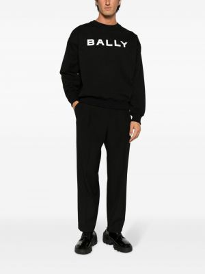 Raštuotas medvilninis džemperis Bally