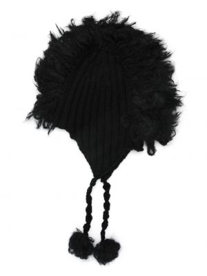 Плетена шапка Comme Des Garçons черно