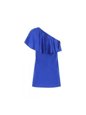 Mini vestido Saint Laurent azul