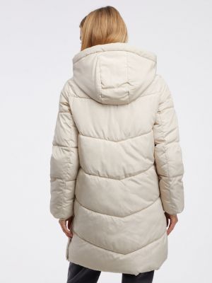 Steppelt téli kabát Vero Moda fehér