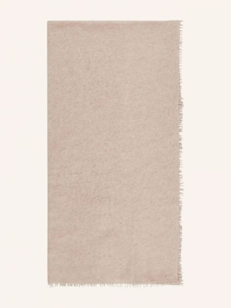 Кашемировый шарф Mouleta коричневый