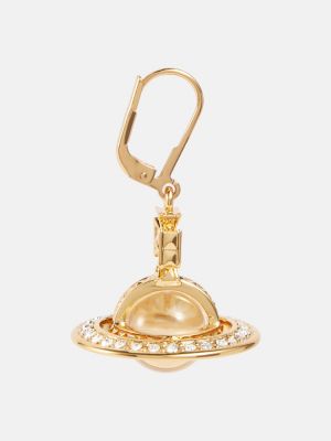 Kristály fülbevaló Vivienne Westwood aranyszínű