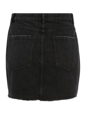 Bavlnená džínsová sukňa Cotton On Petite čierna