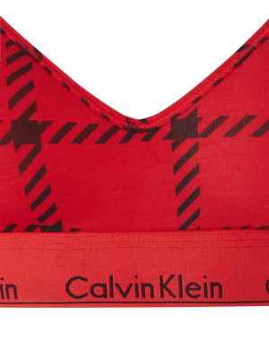 Biustonosz push-up Calvin Klein Underwear czerwony