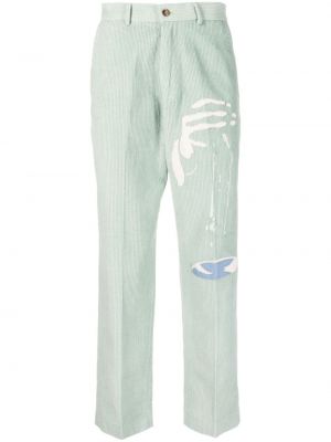Pantaloni chino Kidsuper verde