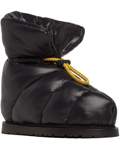 Sněžné boty z nylonu Dsquared2 černé