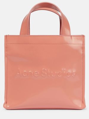 Τσάντα shopper Acne Studios ροζ