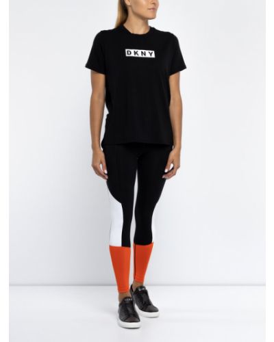 DKNY Sport Leggings DP9P1921 Fekete Slim Fit