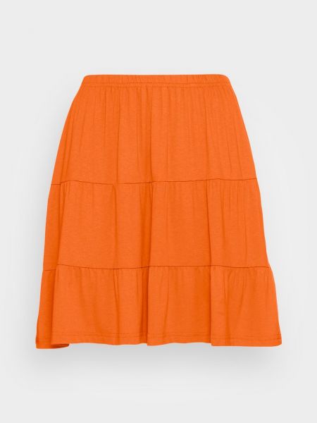 Mini spódniczka Even&odd pomarańczowa