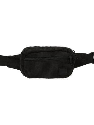 Чанта за носене на кръста от рипсено кадифе Urban Classics черно