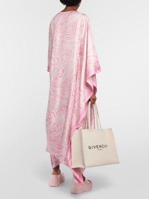 Rochie de mătase cu imagine Givenchy