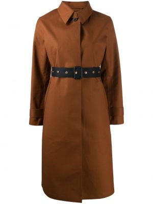 Trenchcoat Mackintosh brun