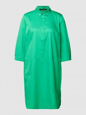 Sukienka midi bawełniana na guziki Betty Barclay zielona