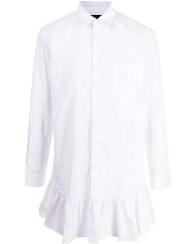 Camisa con botones bootcut Comme Des Garçons Homme Plus blanco