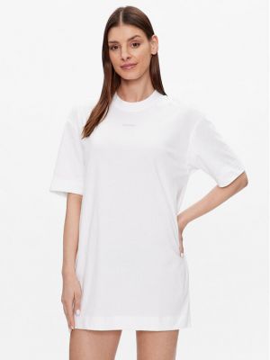 Φόρεμα Calvin Klein Performance λευκό