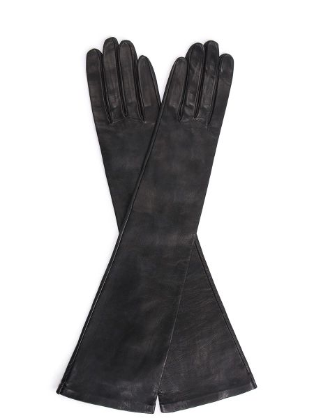 Кожаные перчатки Sermoneta Gloves черные