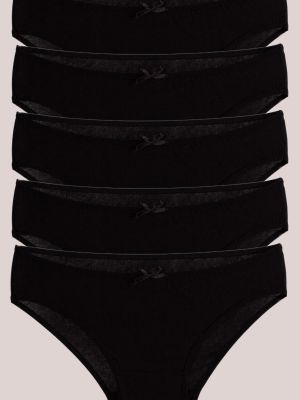 Bikini din bumbac Armonika negru