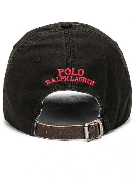 Cappello con visiera sportivo Polo Ralph Lauren nero