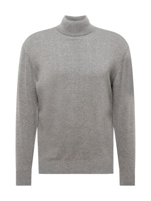 Pull col roulé About You gris