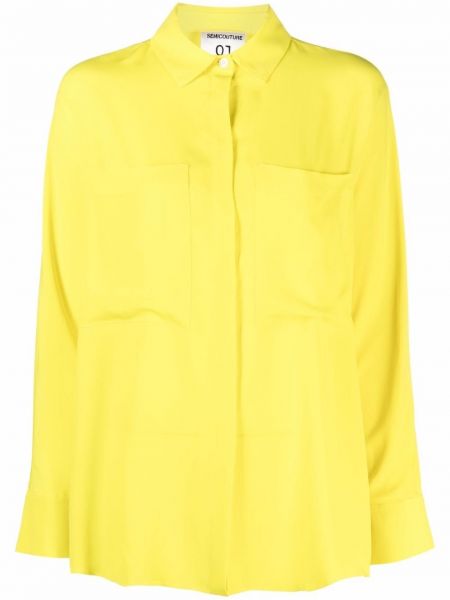 Camisa Semicouture amarillo