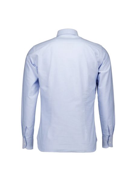 Koszula z długim rękawem Genti niebieska