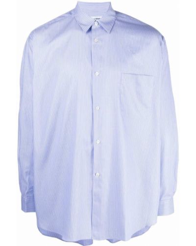 Chemise à rayures Comme Des Garçons Shirt bleu