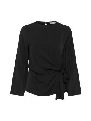 Bluse mit geknöpfter Inwear schwarz