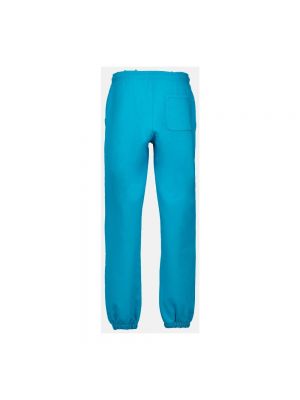 Spodnie sportowe Versace niebieskie