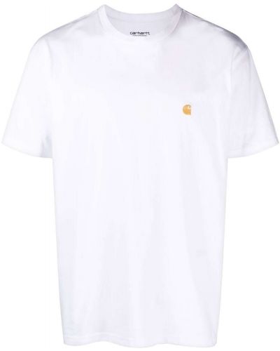 T-shirt ricamato Carhartt Wip bianco