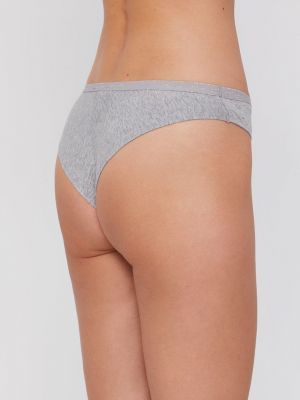 Brazilke Emporio Armani Underwear siva