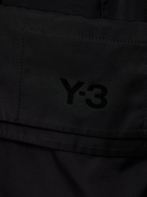 „cargo“ stiliaus kelnės Y-3 juoda