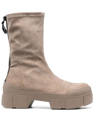 Wildleder ankle boots Vic Matié beige