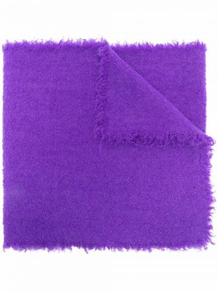 Bufanda con flecos Faliero Sarti violeta