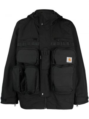 Kapucnis dzseki zsebes Junya Watanabe Man fekete