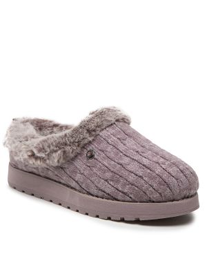 Sandále Skechers fialová