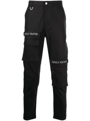 Pantalones cargo Daily Paper negro