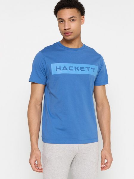 Koszulka Hackett London niebieska