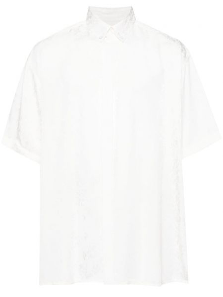Koszula żakardowa Lgn Louis Gabriel Nouchi biała