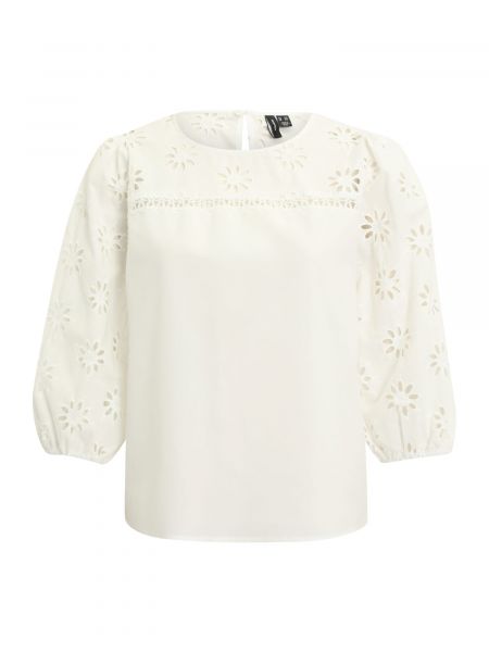 Bluza s ovratnikom Vero Moda Petite bijela