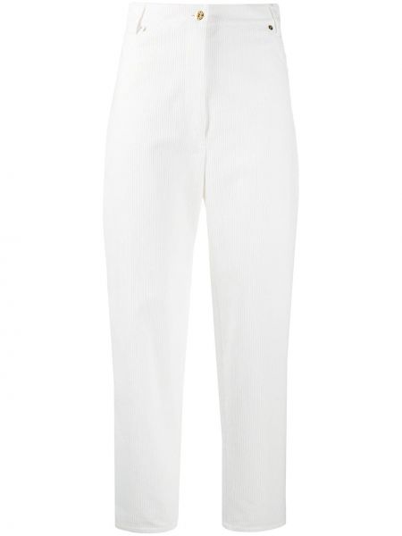 Pantalones rectos de pana Patou blanco